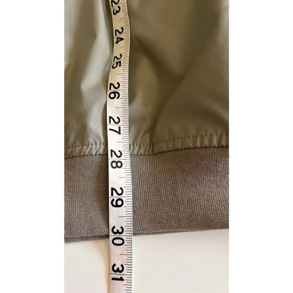 Izod Men’s XXL 2XL Tan V Neck Mesh Fleece Lined Pullover Jacket Coat - Picture 8 of 12